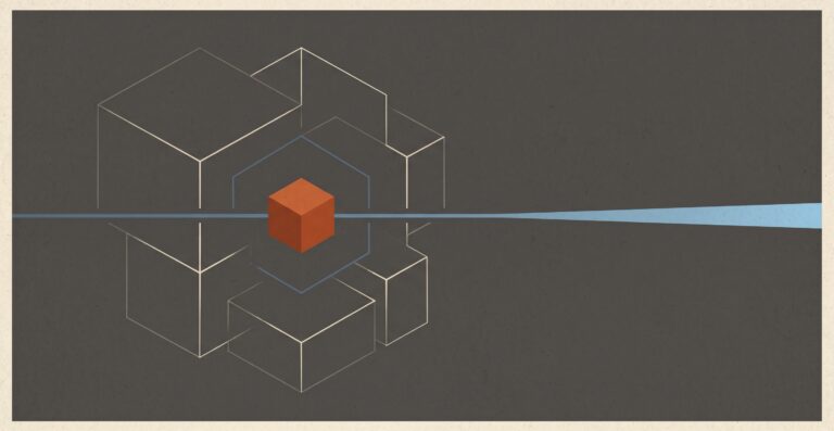 Abstract illustration representing the original seed of hope that precedes a career, rekindled after twenty five years
